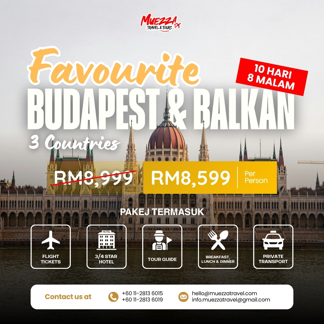 Favourite Budapest & Balkans (3 Countries)