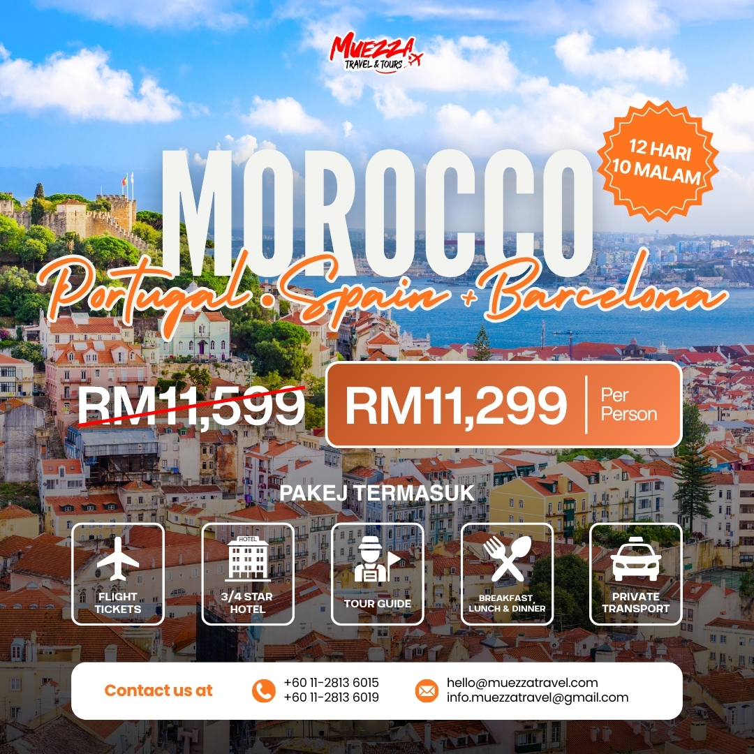 Morocco - Portugal - Spain + Barcelona